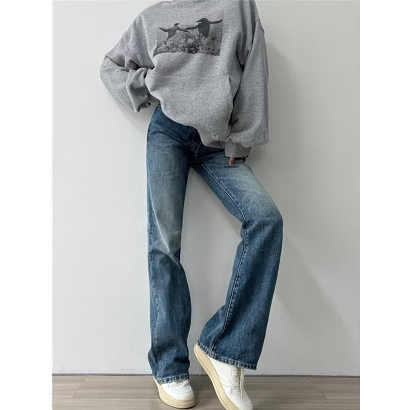 Retro Denim Pants