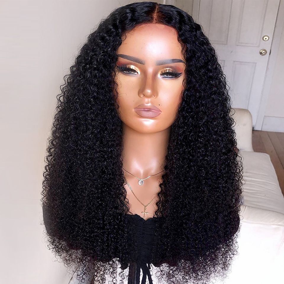 Long Kinky Curly Wig