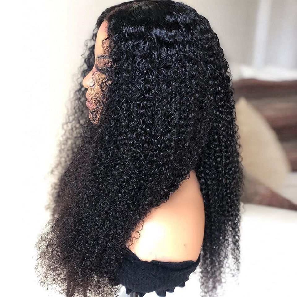 Long Kinky Curly Wig