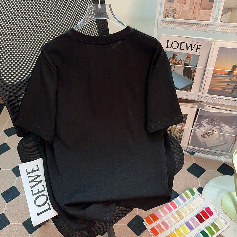 Irregular Slit Loose Top