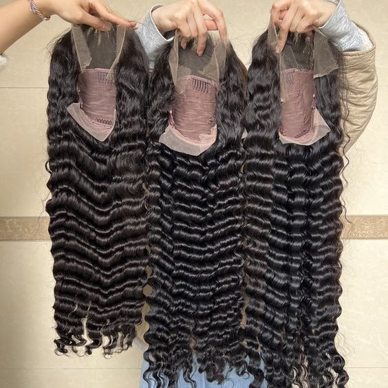 RLace Deep Rolled Wavy Human Hair