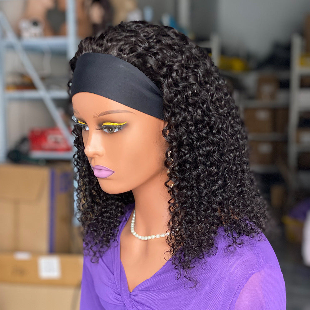 200 Curly Human Hair Wigs
