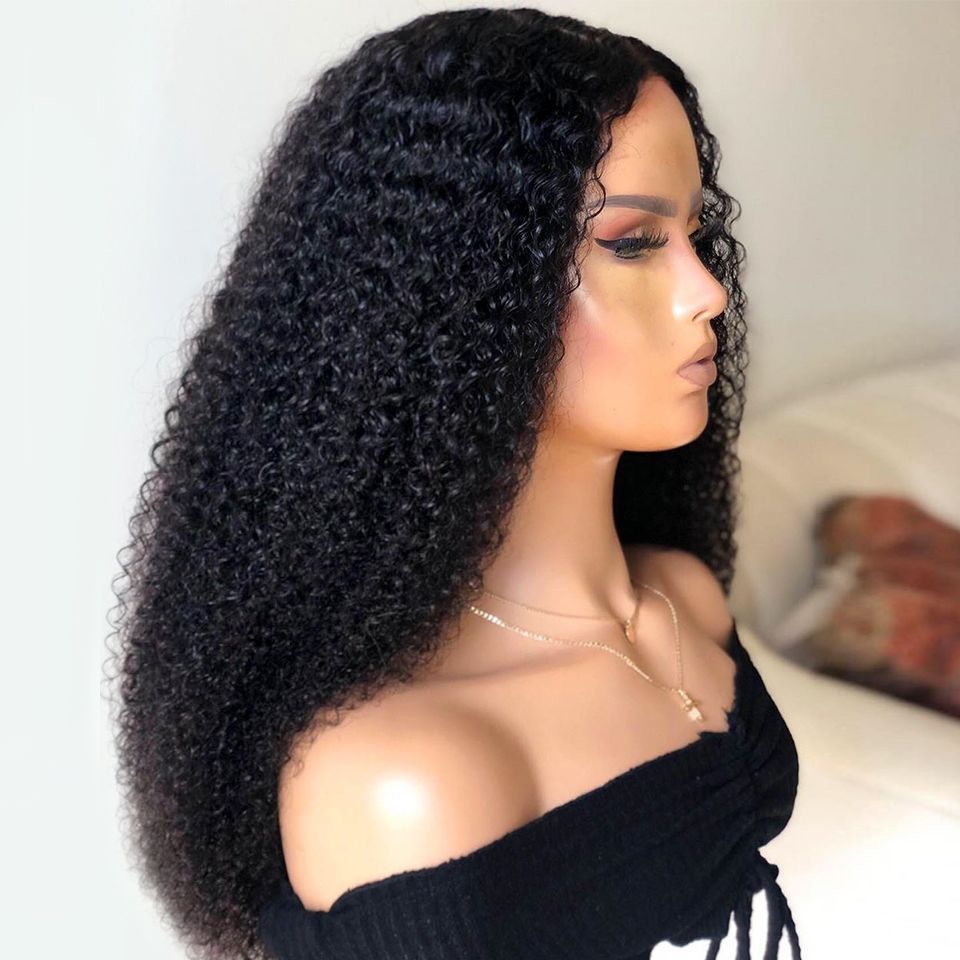 Long Kinky Curly Wig