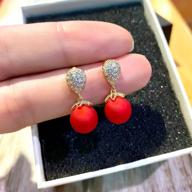 New Korean Styles Temperament Fashion Pearl Stud Earring For Women