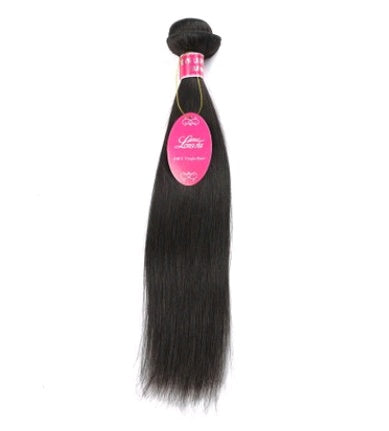 Real human hair straight