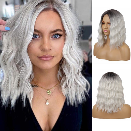 Wig Ladies Short Curly Hair