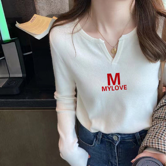 V-neck Bottom Shirt