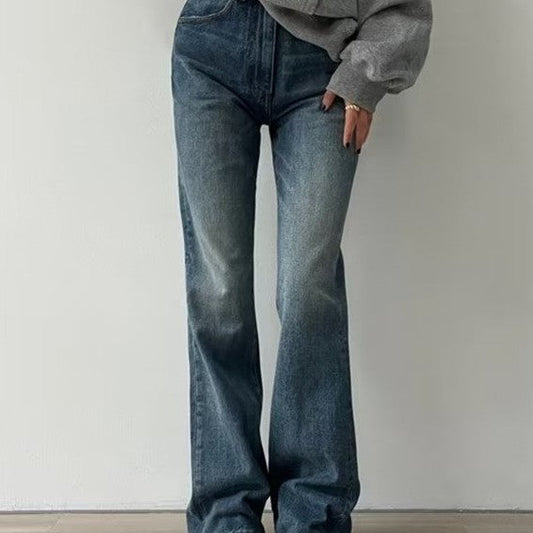 Retro Denim Pants