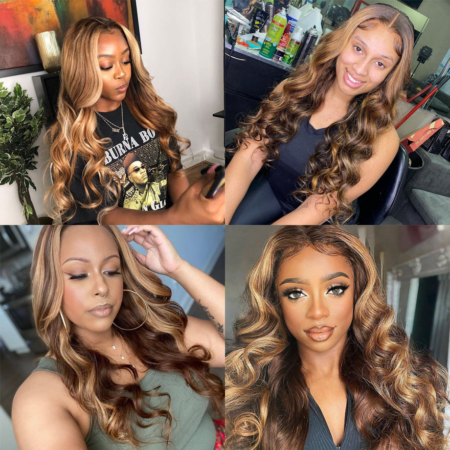 Blonde Body Wave Hair