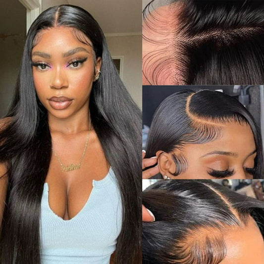 13x6 straight lace front hair
