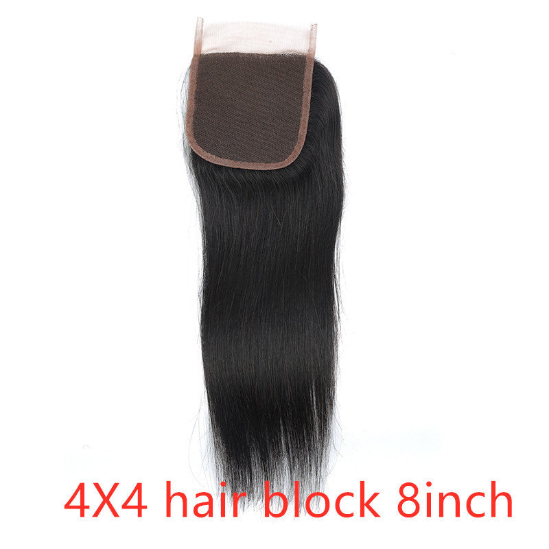 Real human hair straight