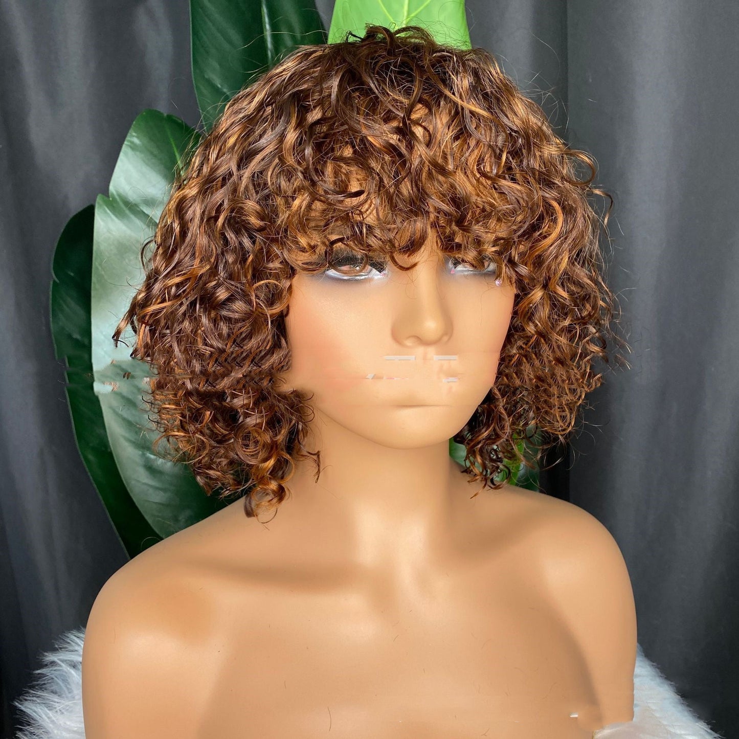 Curly Human Hair Wig