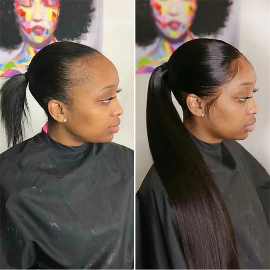 Velcro Ponytail Wig