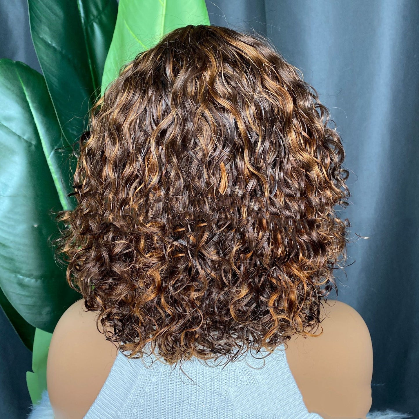 Curly Human Hair Wig