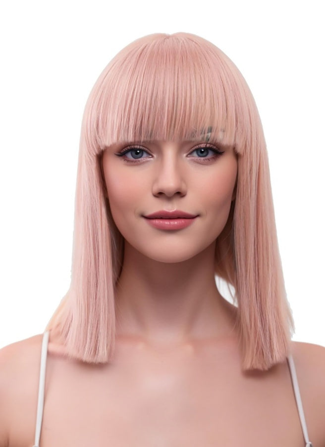 Natural Black Short Bob Wig