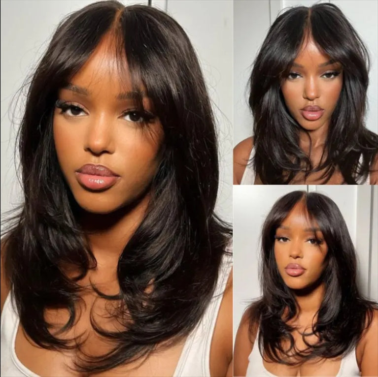 Lace Wavy Layer  Wig