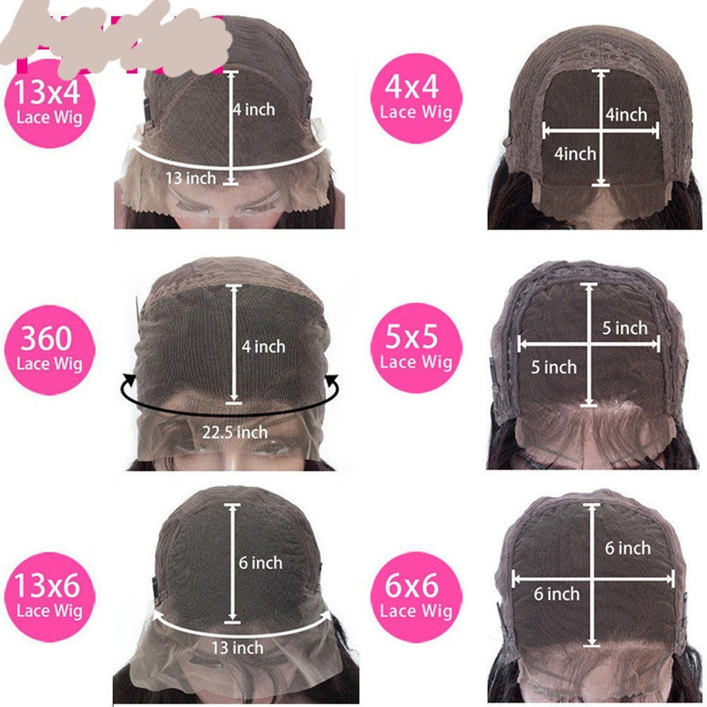 Real Human Hair Lace Wig