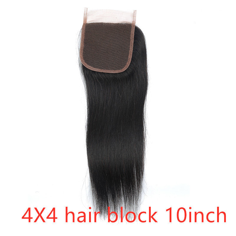 Real human hair straight