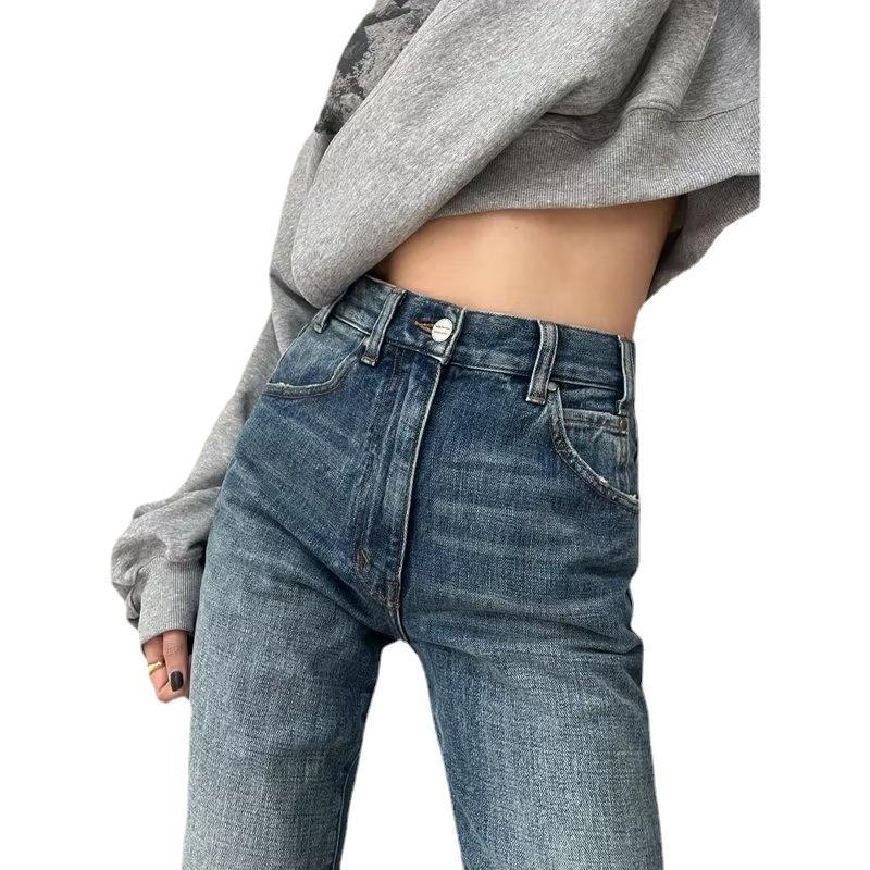 Retro Denim Pants