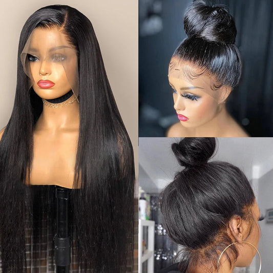 Real Human Hair Lace Wig