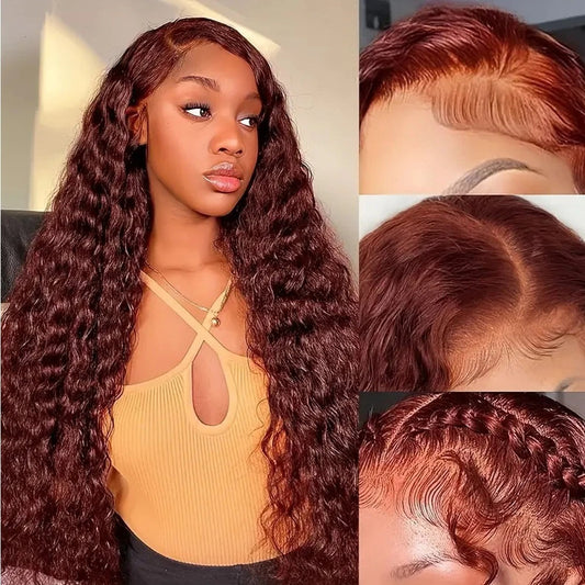 Reddish Brown Water Wave