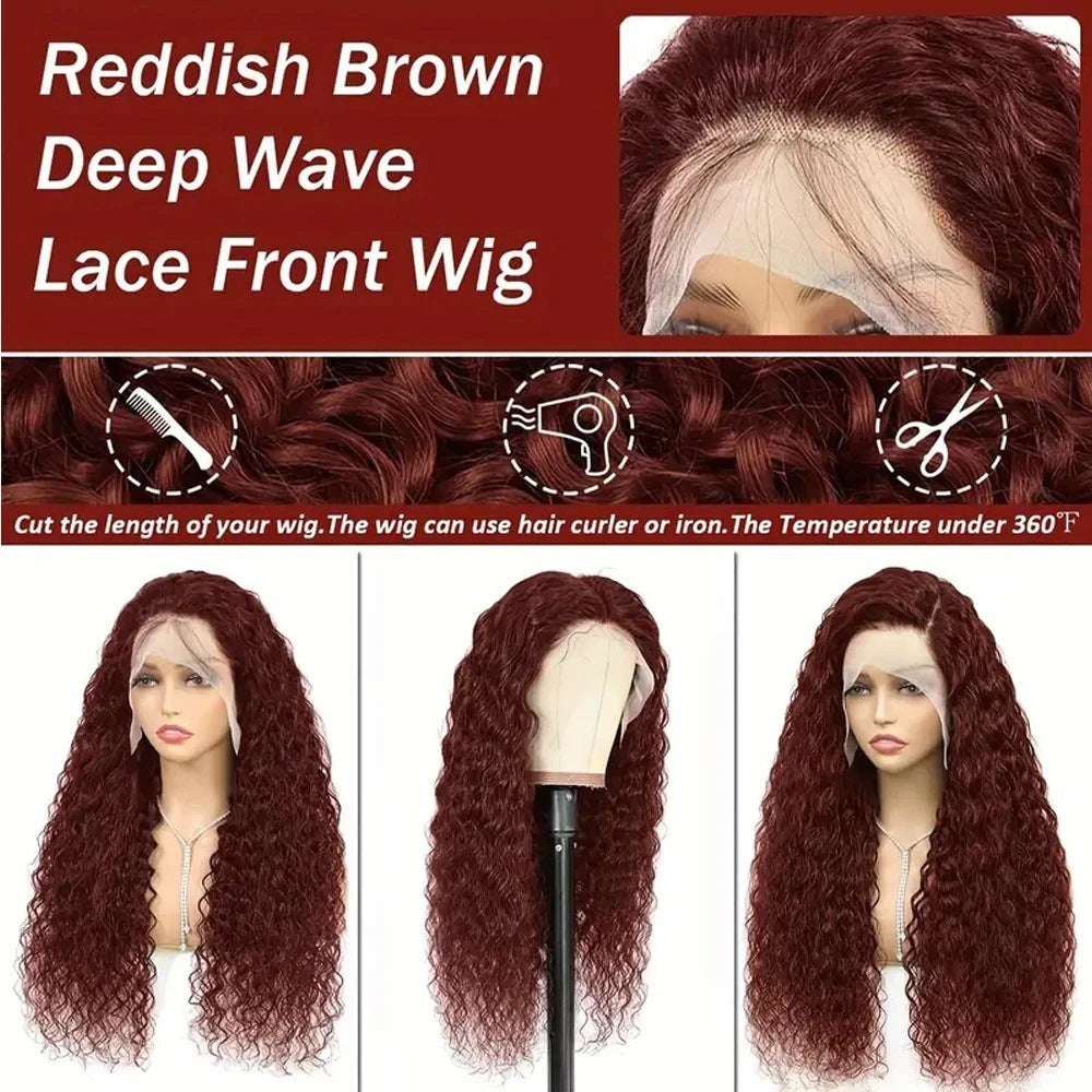Reddish Brown Water Wave